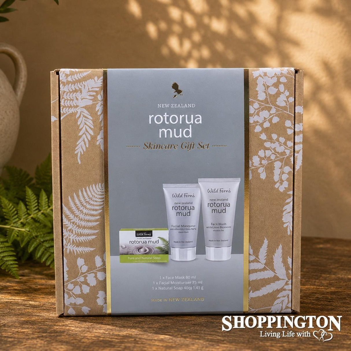 Wild Ferns Gift Box - Rotorua Mud