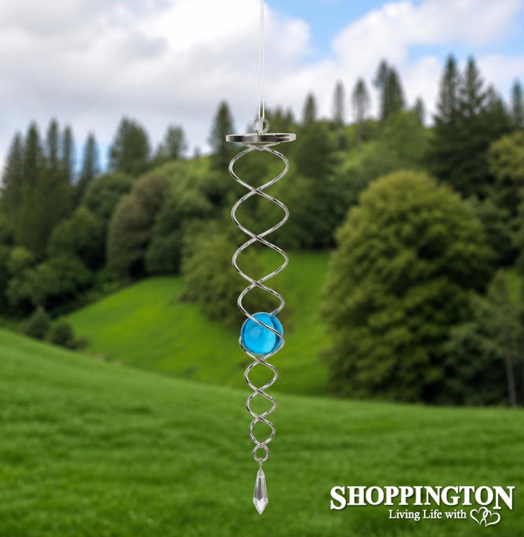 Wind Chime - Crystal Spinner / Aqua