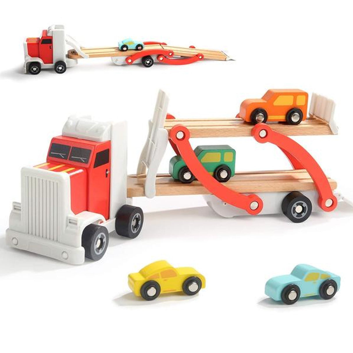 Wooden Car Transporter