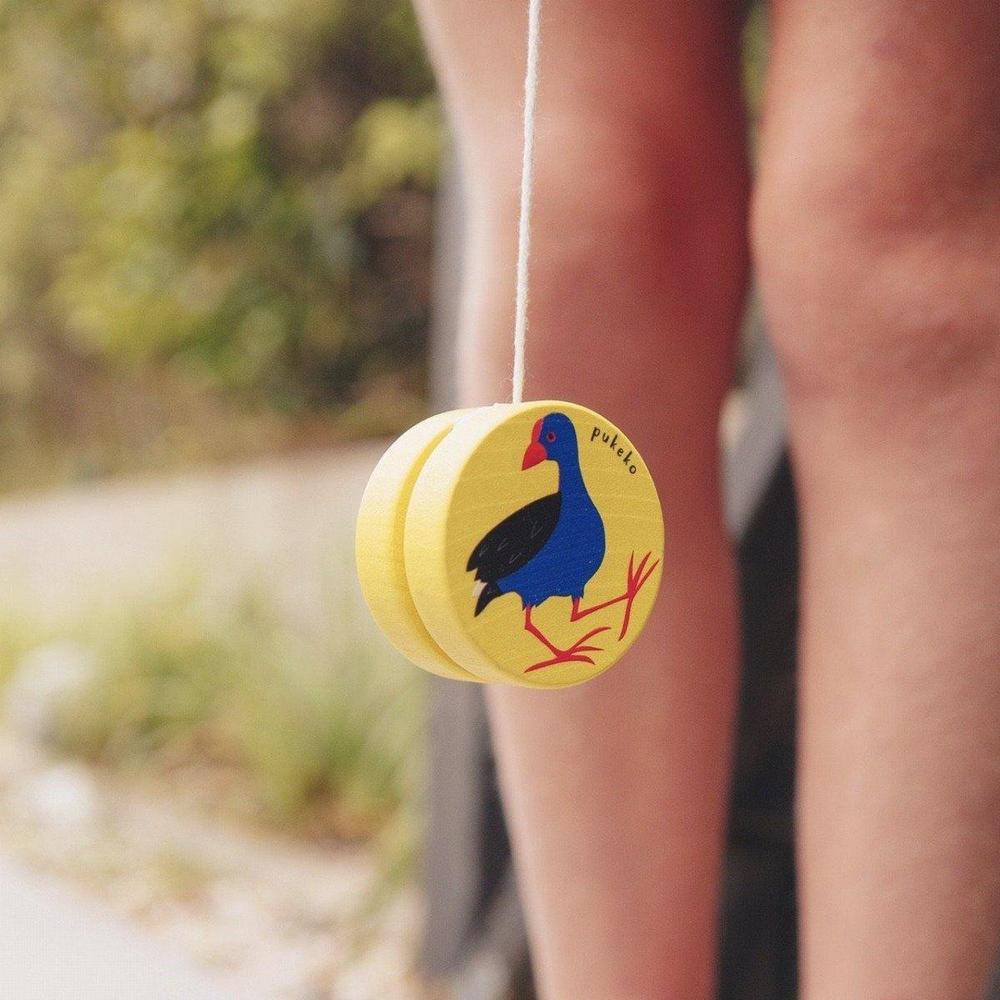 Wooden Pukeko Yoyo