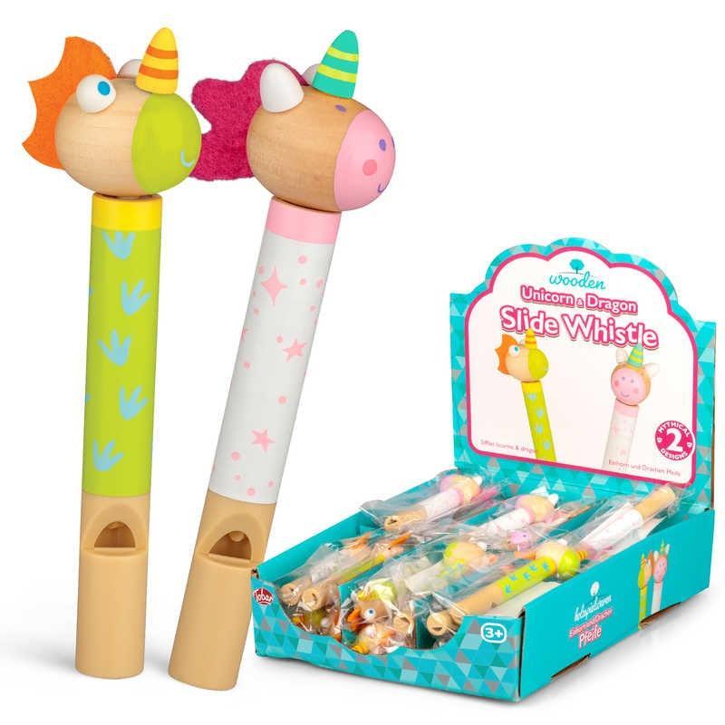Wooden Slide Whistle (unicorn or dragon)