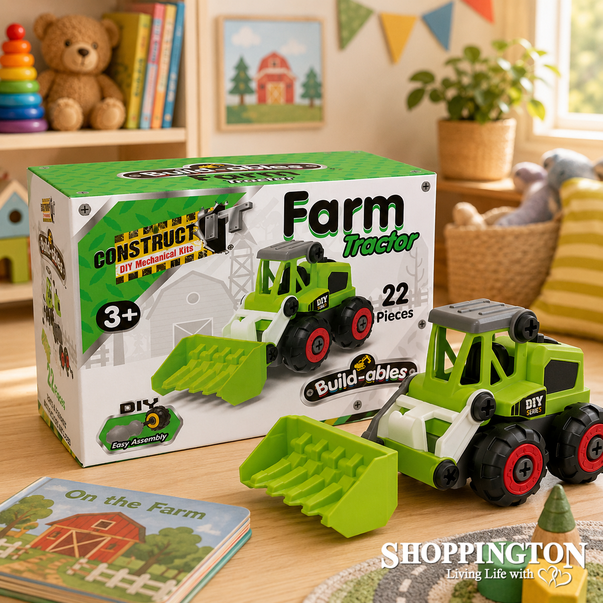 Construct It - Buildables Farm Tractor 22pc