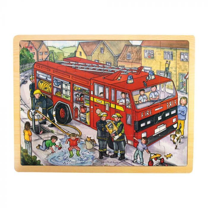 Bigjigs - Fire Engine Puzzle