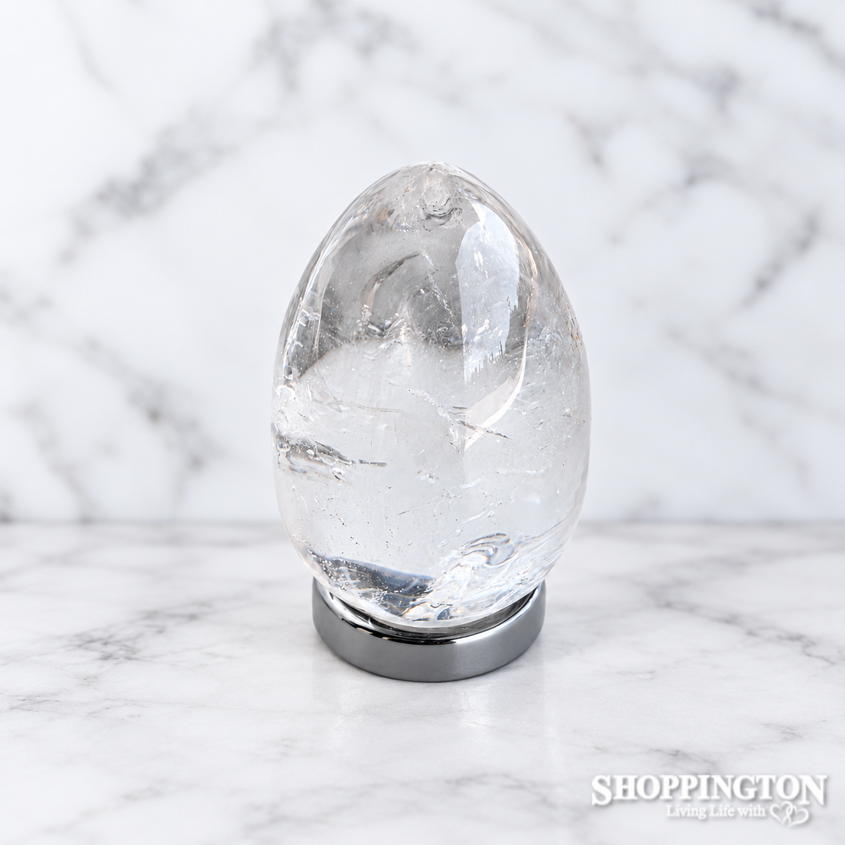 Clear Quartz Egg