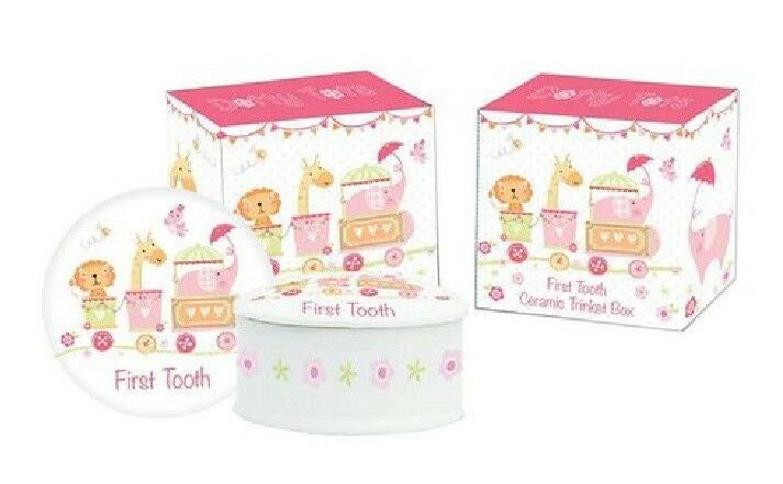 Dotty Tots - First Tooth & First Curl Trinket Box Set