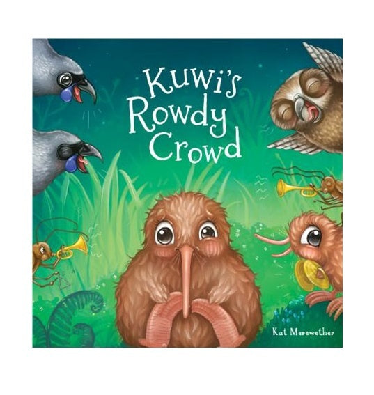 Kuwis Rowdy Crowd Board Book