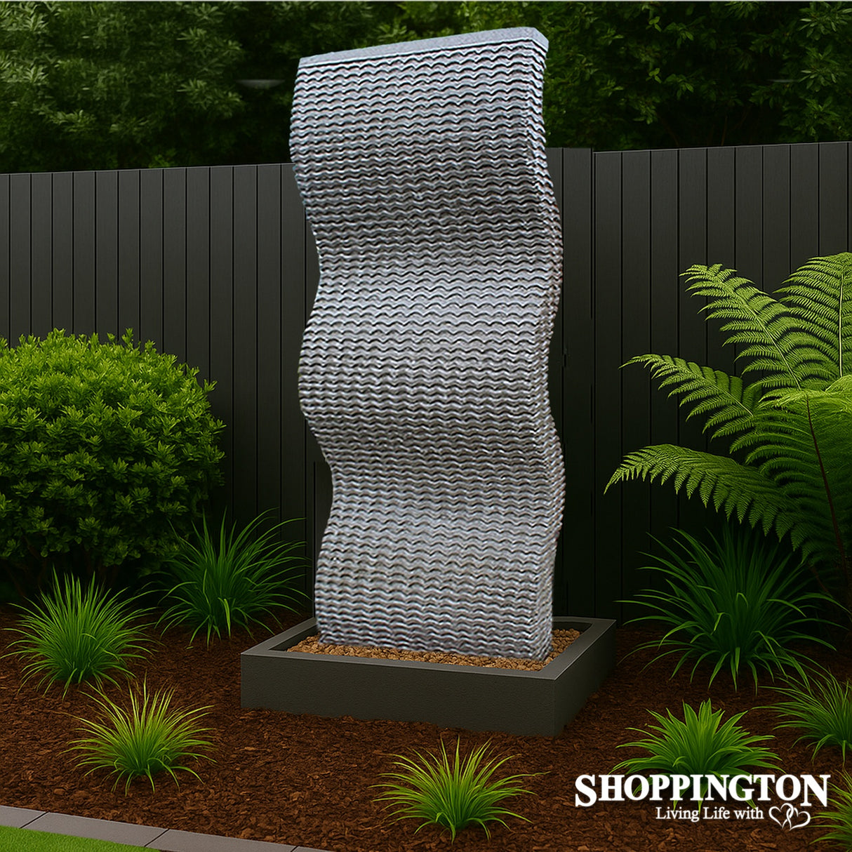 Balanced Wave XL Water Feature 70cm x 185cm