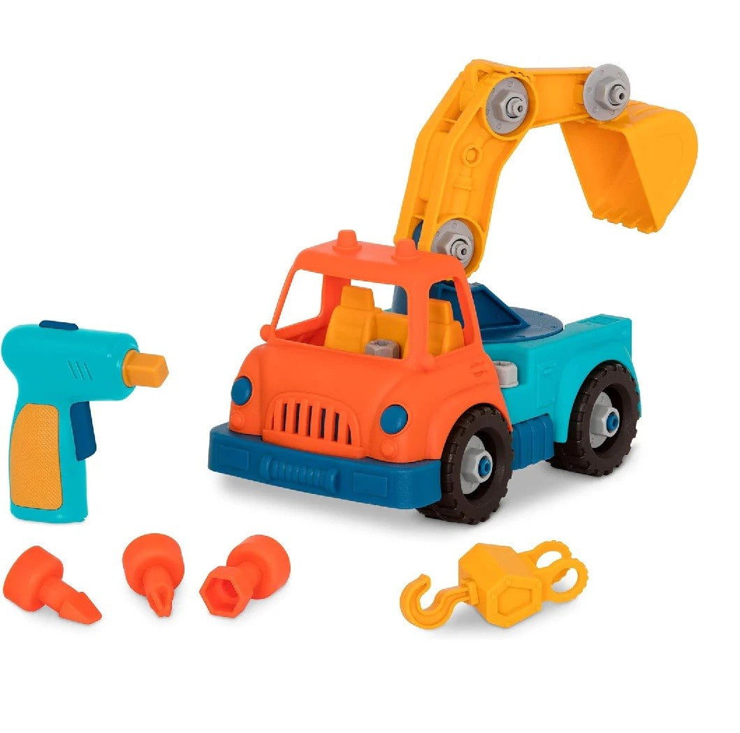 Battat - Wonder Wheels Take Apart Crane