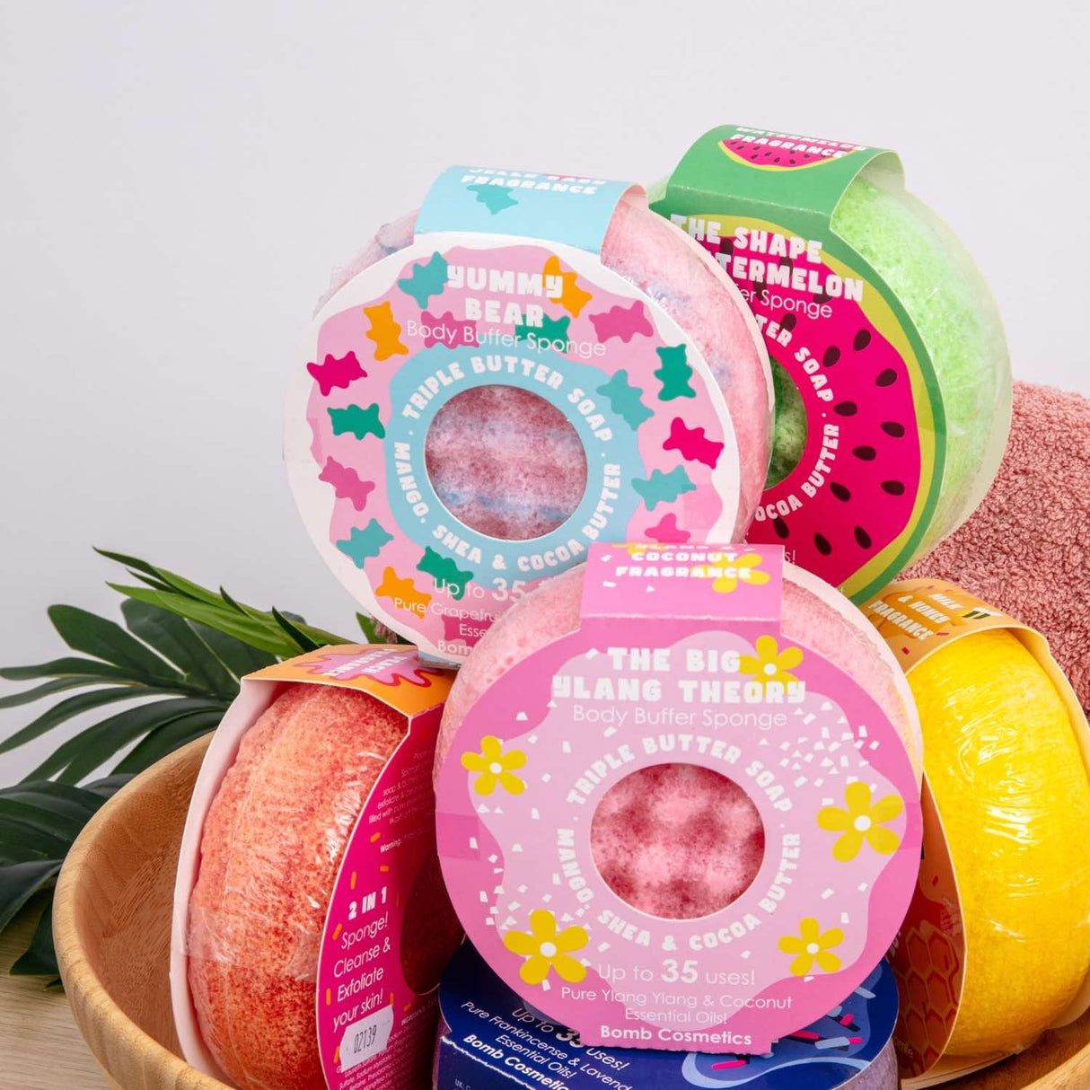 Bomb Cosmetics Body Buffer - The Shape of Watermelon