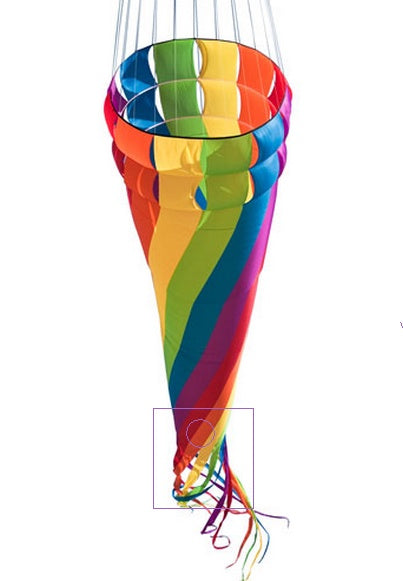 Wind Chime - Windspiration / Mega Turbine Rainbow 300cm