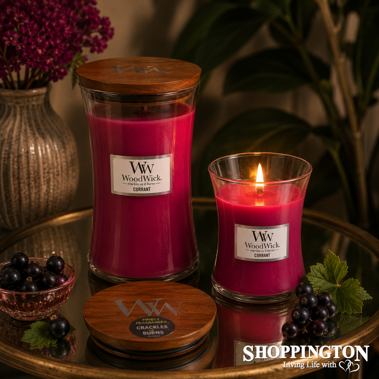 WoodWick Currant Medium