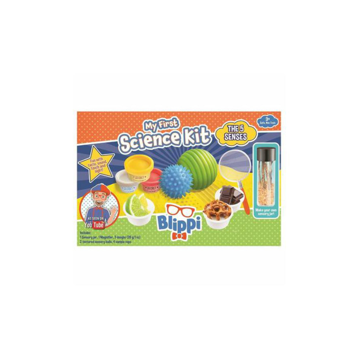 Blippi My First Science Kit - The Five Senses
