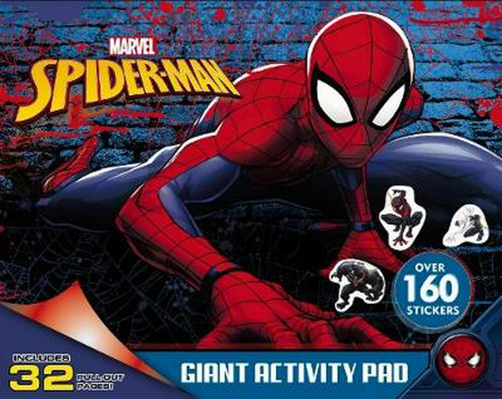 Giant Activity Pad - Spiderman