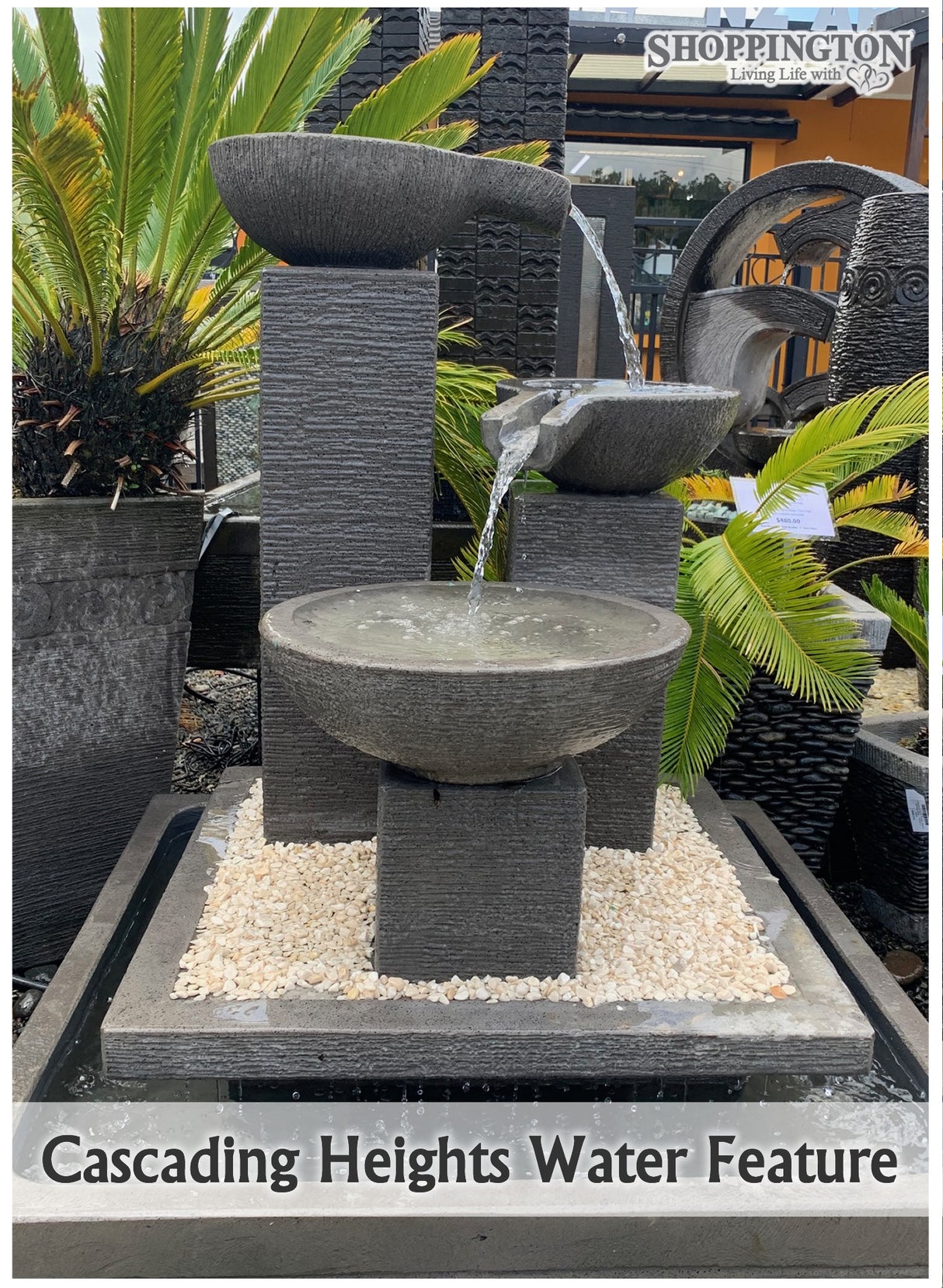 Cascading Heights Water Feature 90cm x 125cm