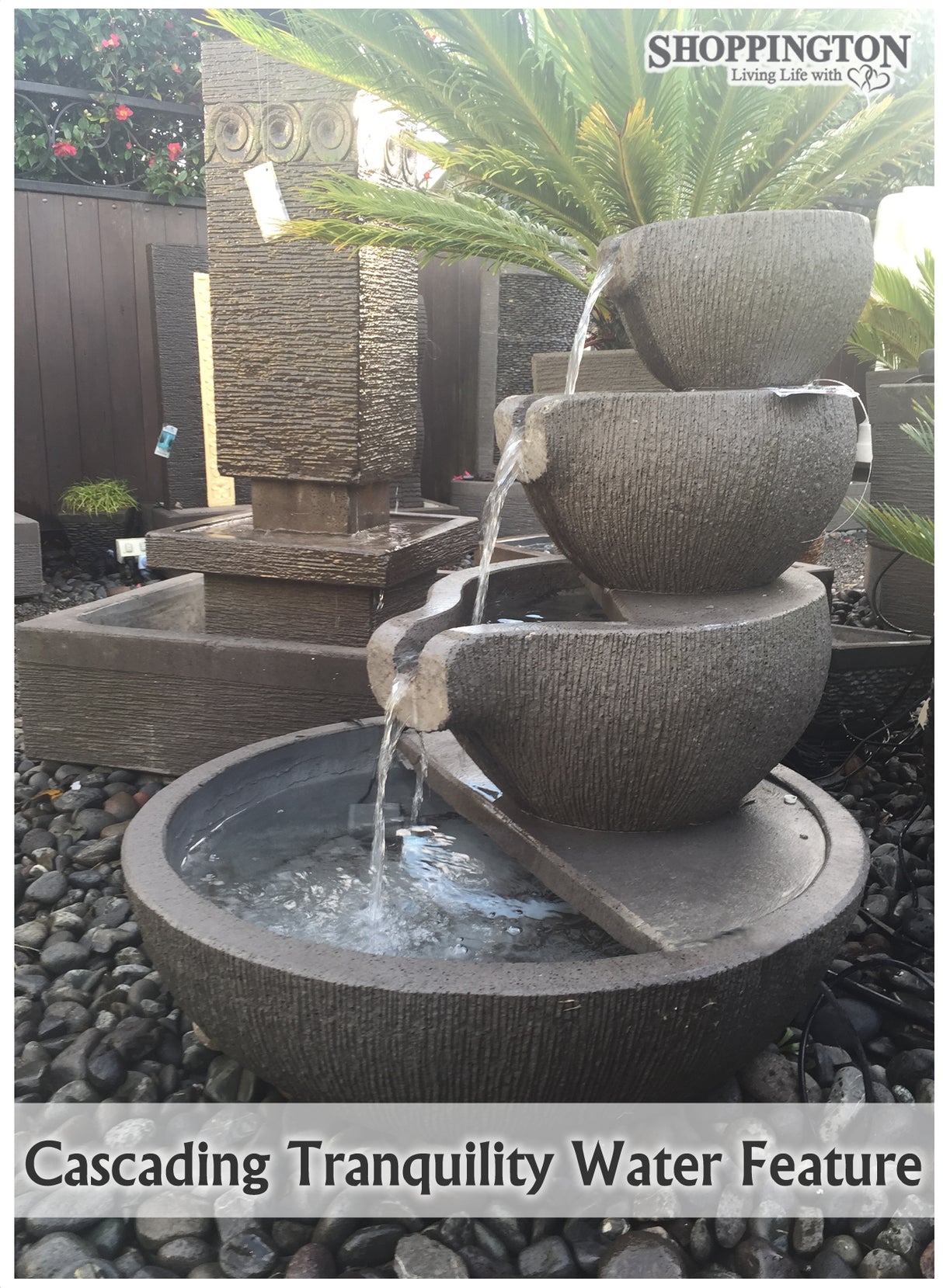 Cascading Tranquility Water Feature