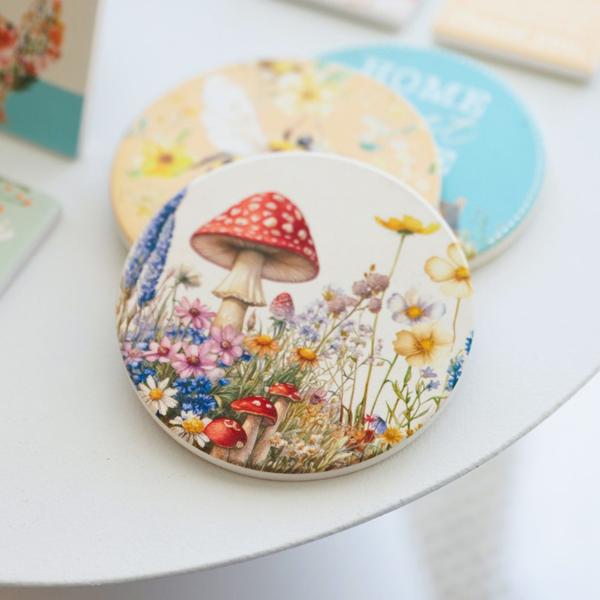 Cottage Grove Ceramic Coasters