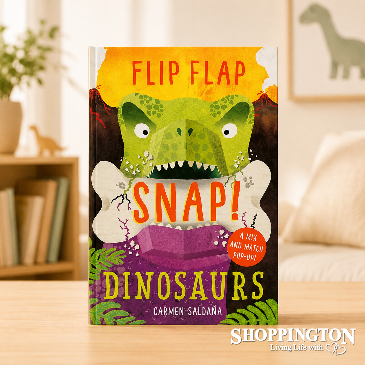 Flip Flap Snap - Dinosaurs