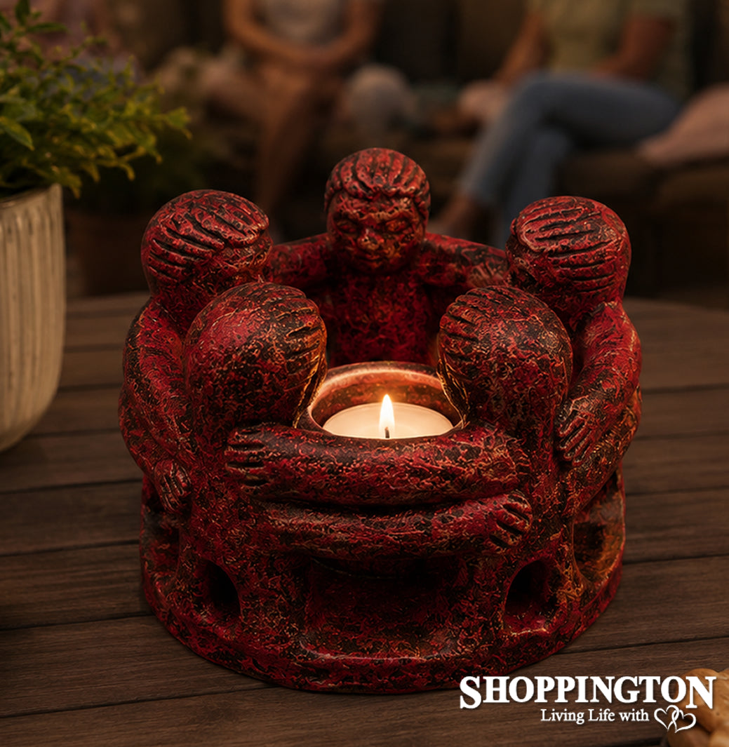 Pottery Circle of Friends / Red