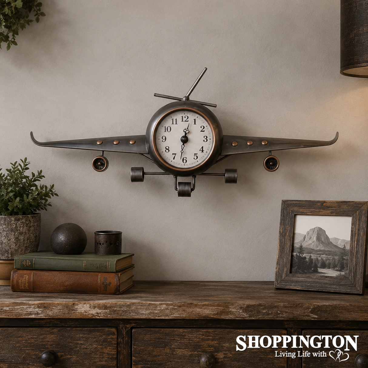 Aeroplane Clock