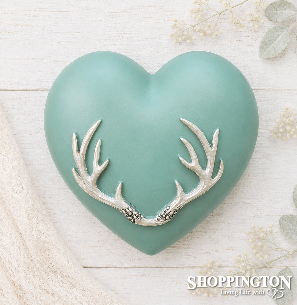 Collectable Heart - Stag Antlers