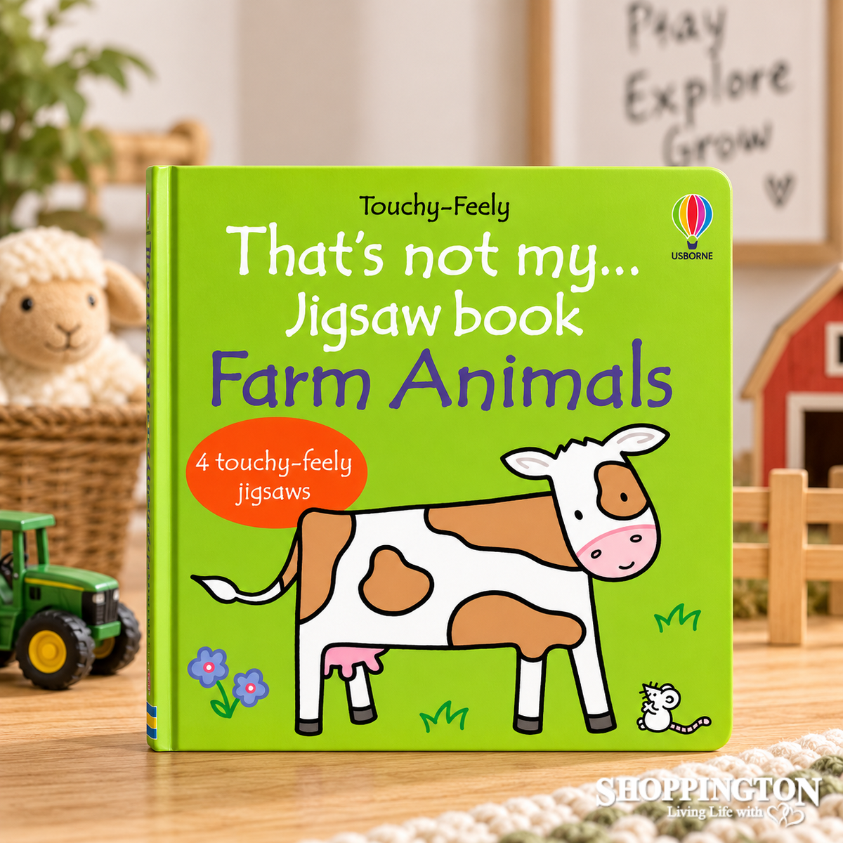 That's Not My Jigsaw Book ....Farm Animals