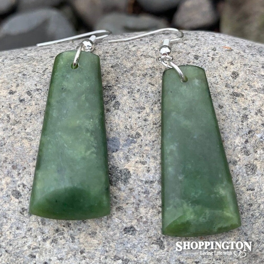 Earrings - Pounamu 35mm