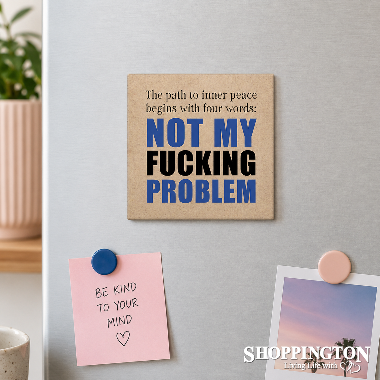 Defamations Magnet - Path to inner peace
