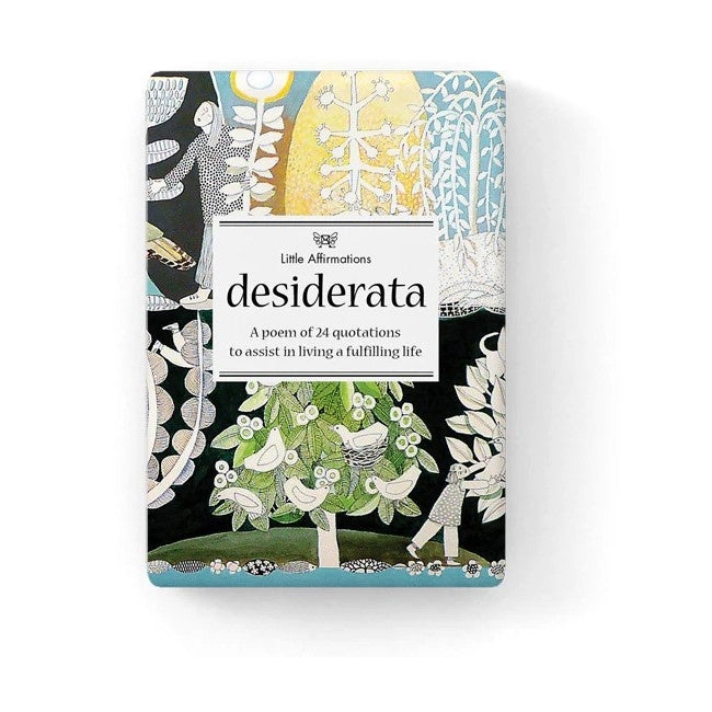 Affirmation Boxed Cards - Desiderata