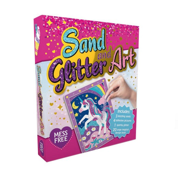 Sand & Glitter Art
