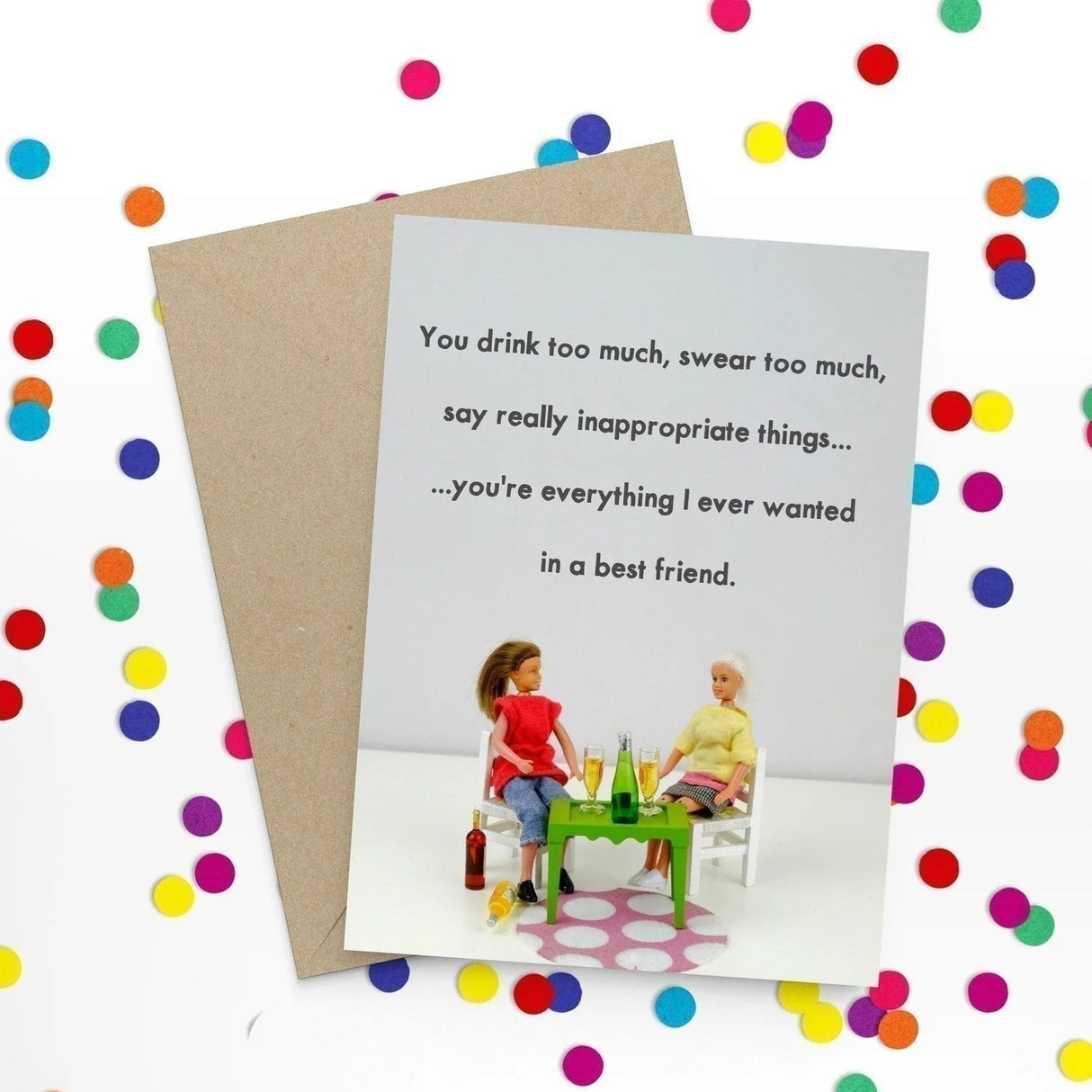 Gift Card - Best Friend You Drink Too Much