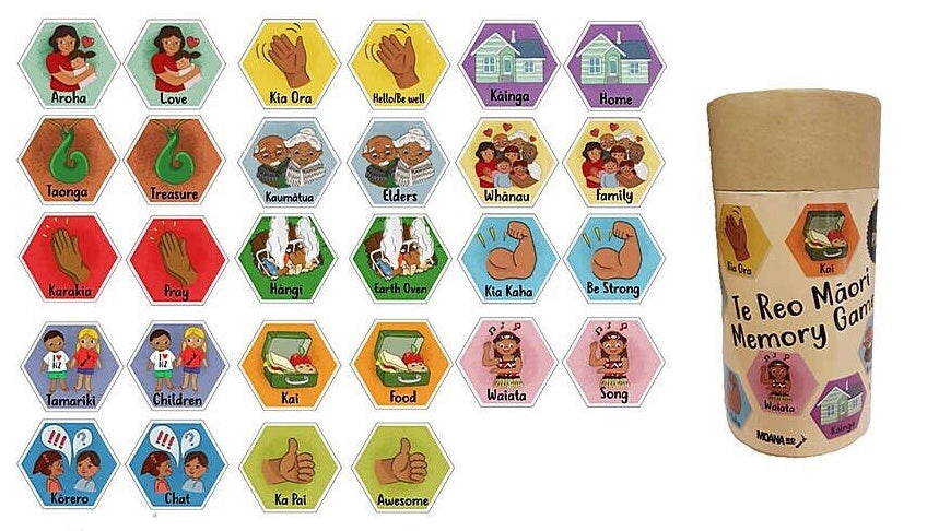 Moana Road - Te Reo Maori Memory Game