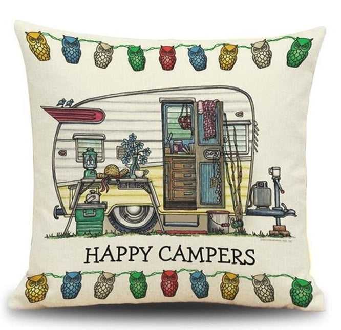 Cushion - Happy Campers Unpacked