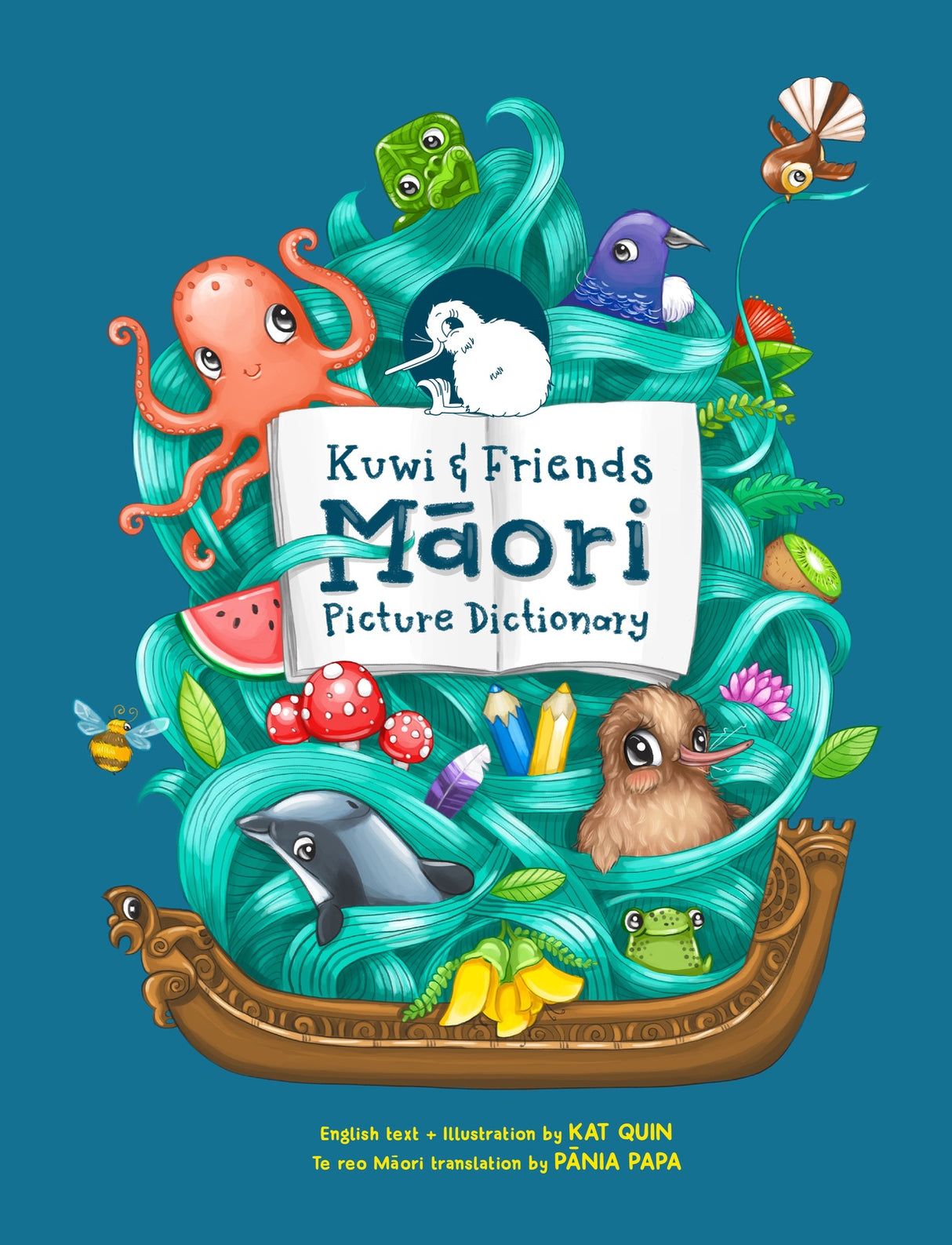 Kuwi and Friends Maori Picture Dictionary
