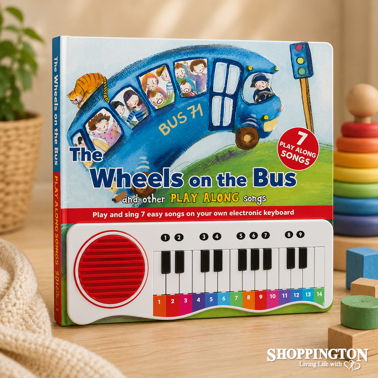 The Wheels on the Bus Piano Book