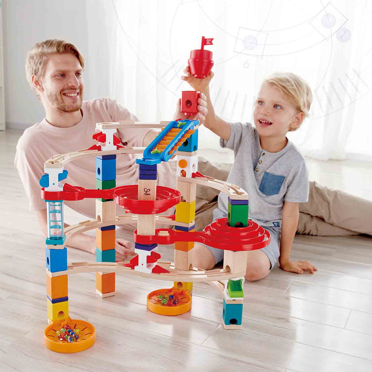 Quadrilla - Marble Run Construction -Super Spirals