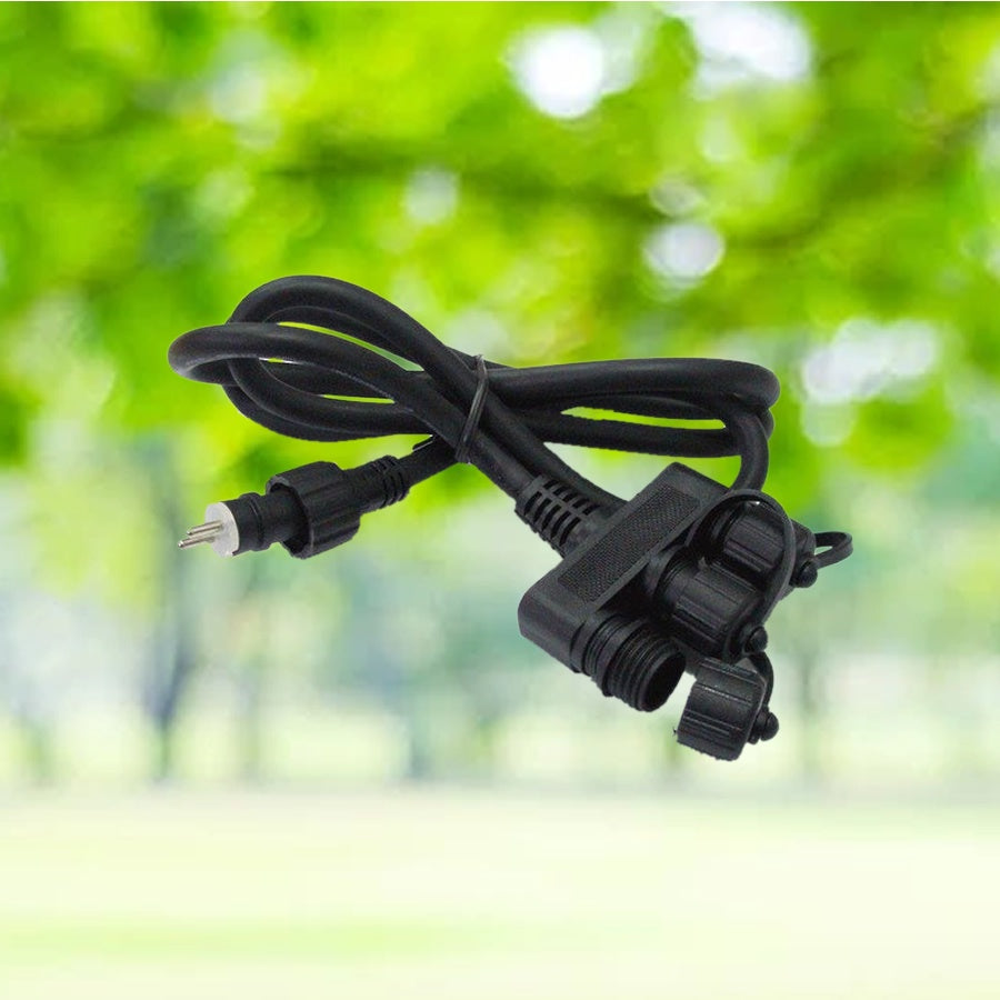 ZWF Pondline - Splitter Cable - 3 Way - 1m Cable