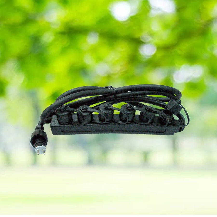 ZWF Pondline - Splitter Cable - 6 Way - 1m Cable