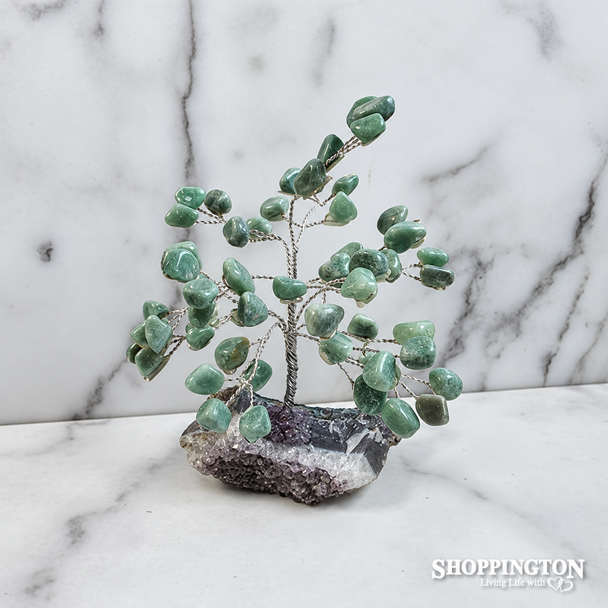 Crystal Gemstone Wire Tree - Aventurine
