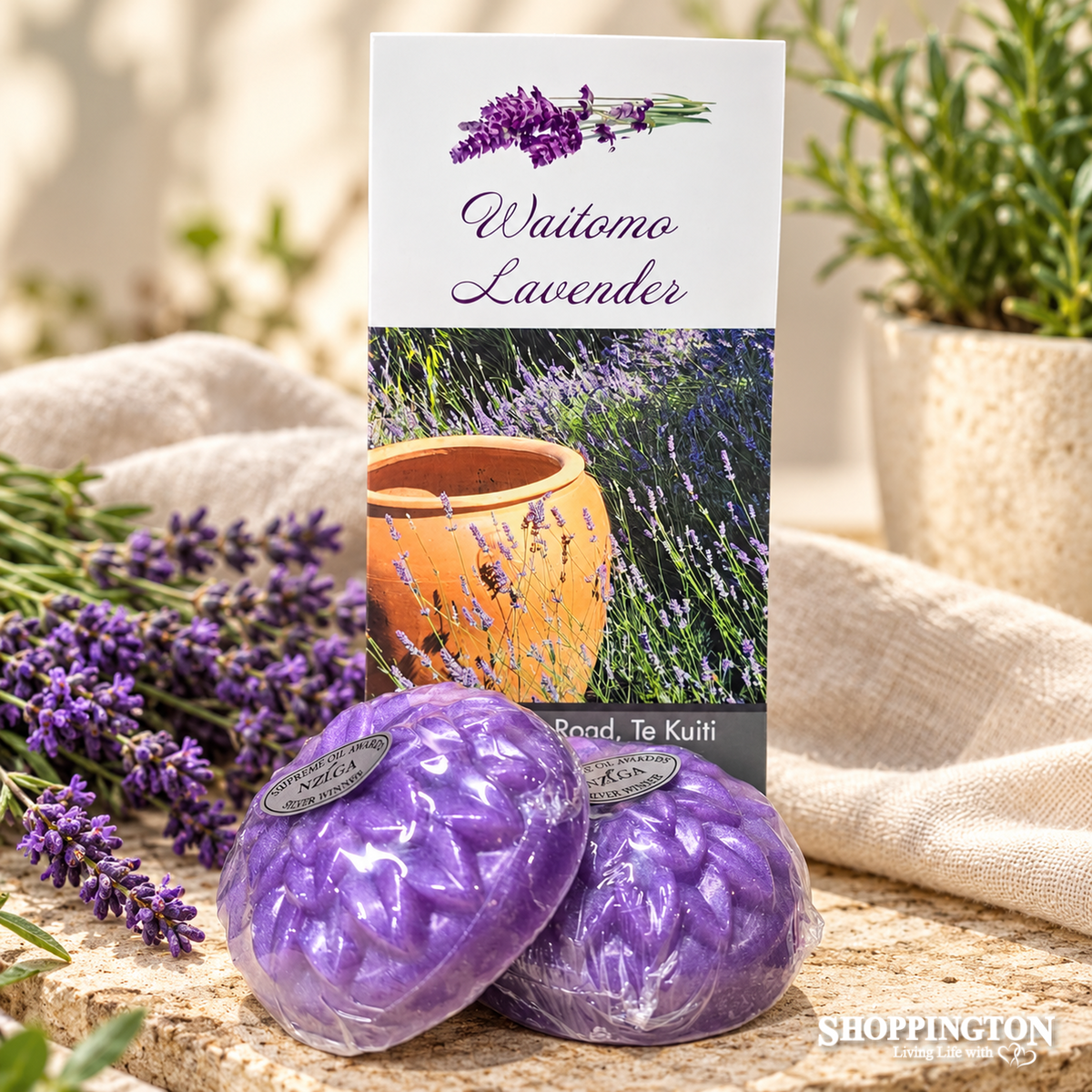 Waitomo Soaps (Exclusive Boutique Range) - Lavender