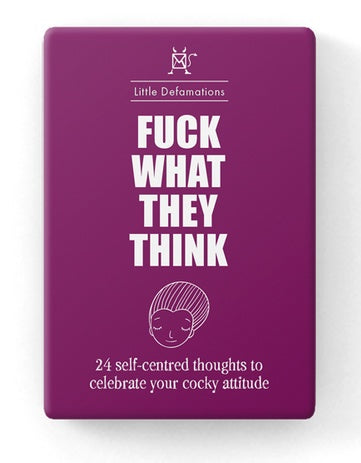 Defamations Box - Fuck What They Think