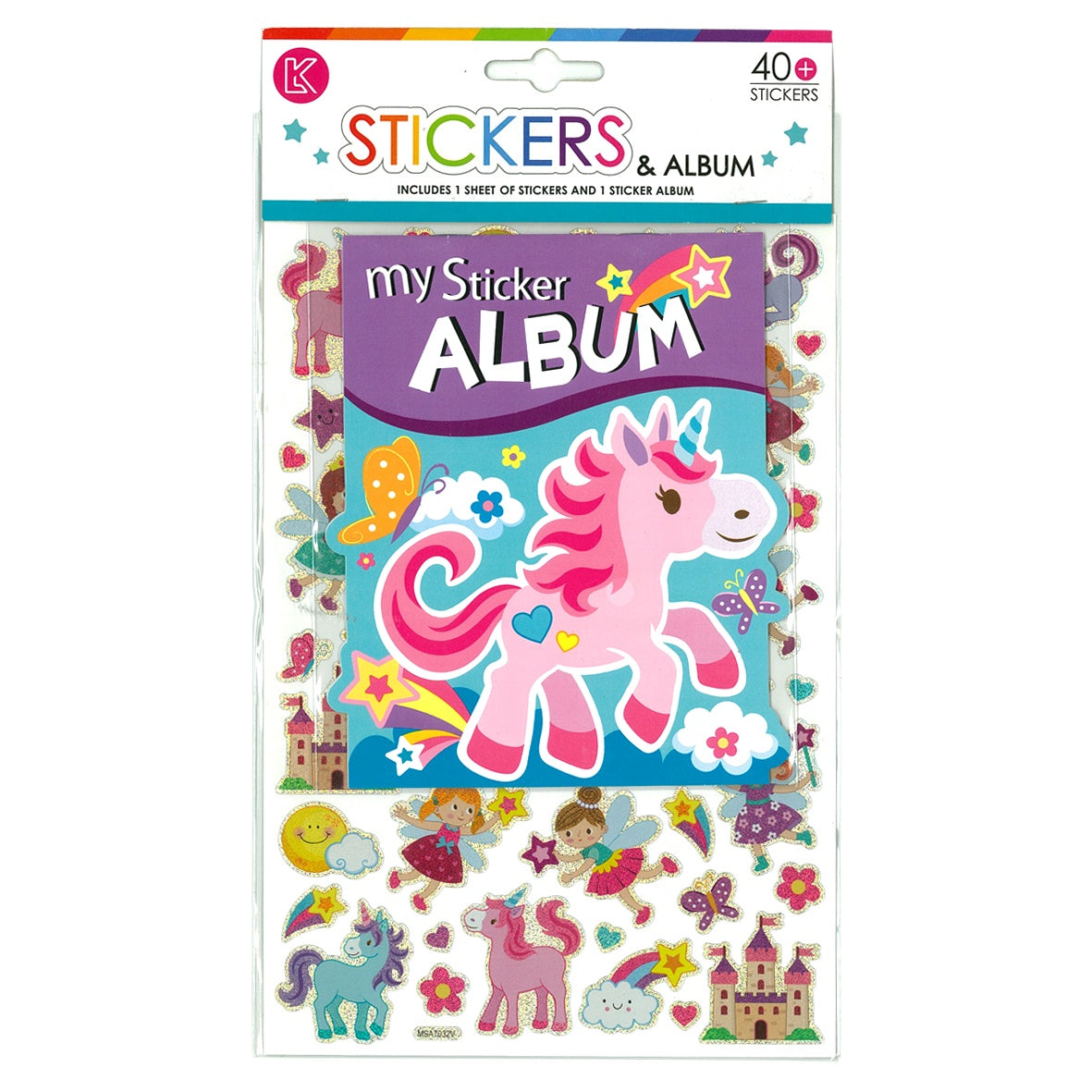 My Sticker Album - Unicorns & Fairies