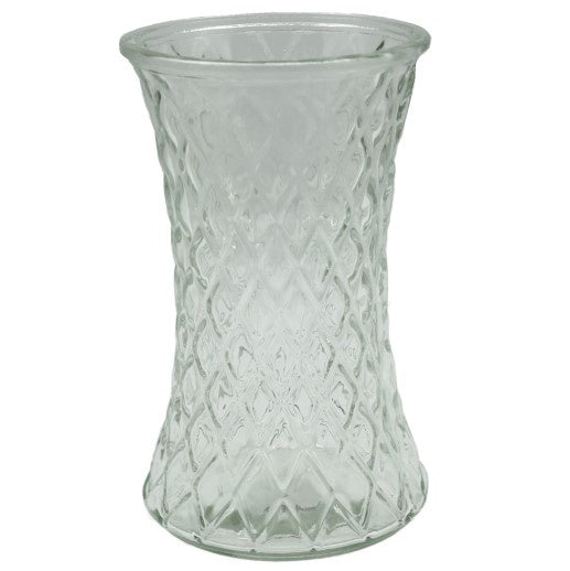Glass Vase - Diamond Waist