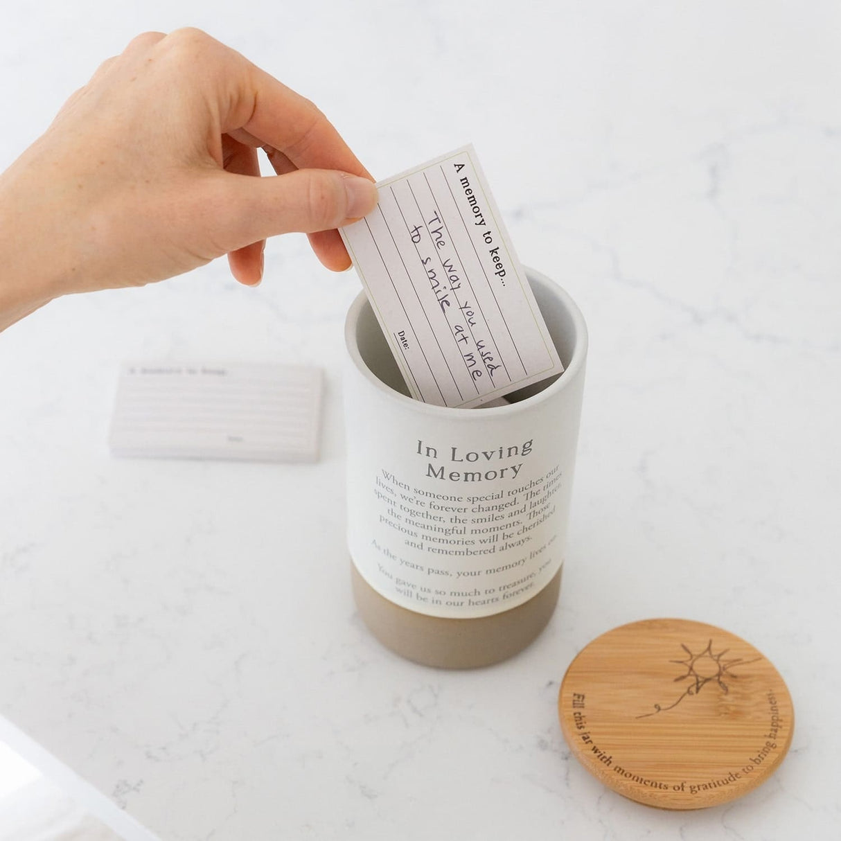 Heartfelt Jar - Memories