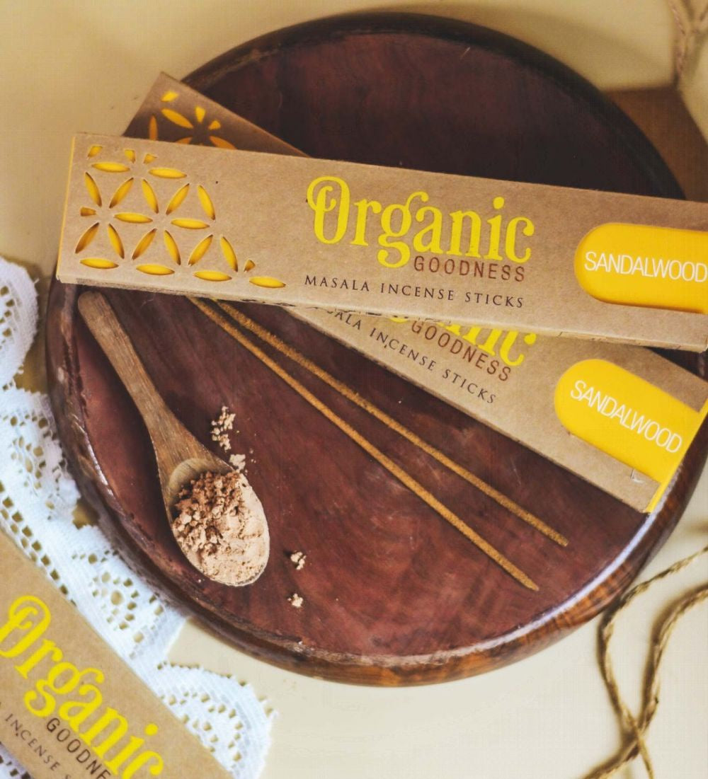 Organic Goodness Masala Incense Sticks / Sandalwood