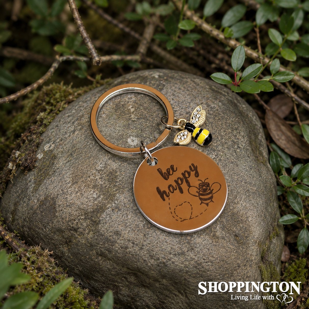 Keyring - Bee Happy