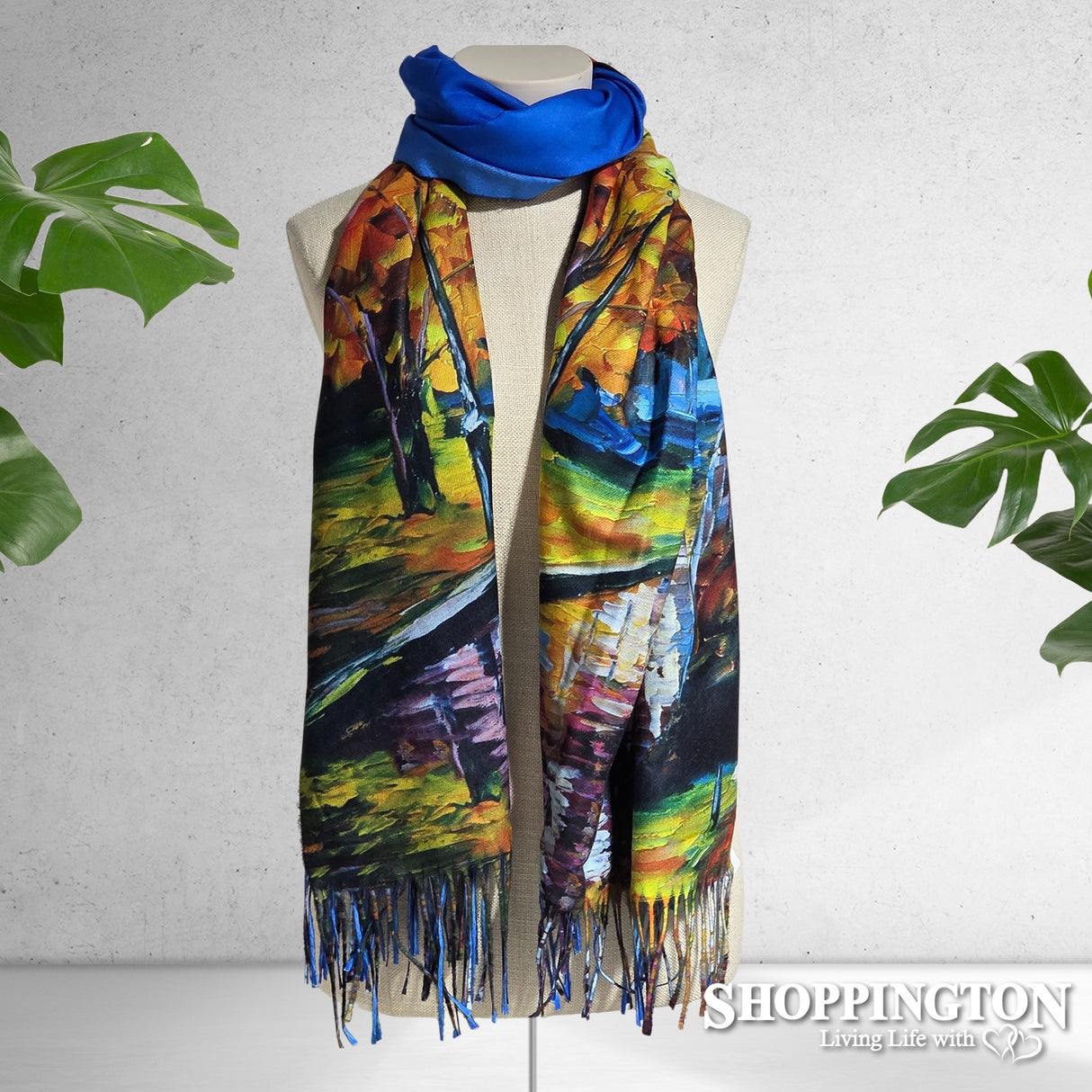 Scarf - Walking Couple