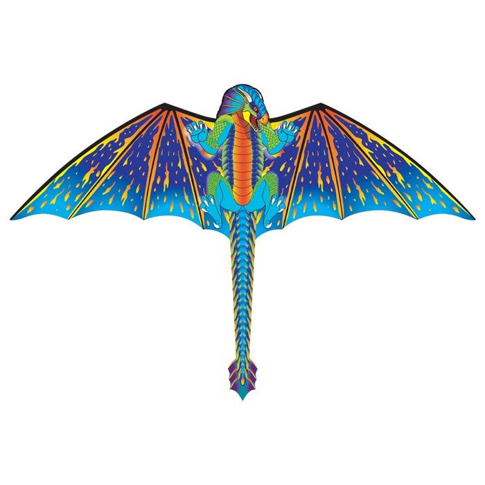 Supersize Kite - 2D Blue Dragon - 177cm