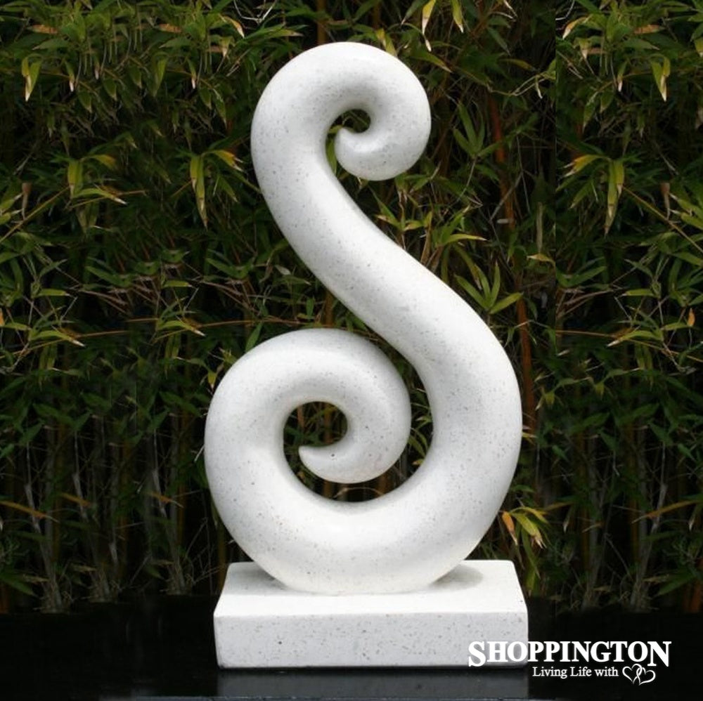 Garden Sculpture - Terrazzo - Fish Hook