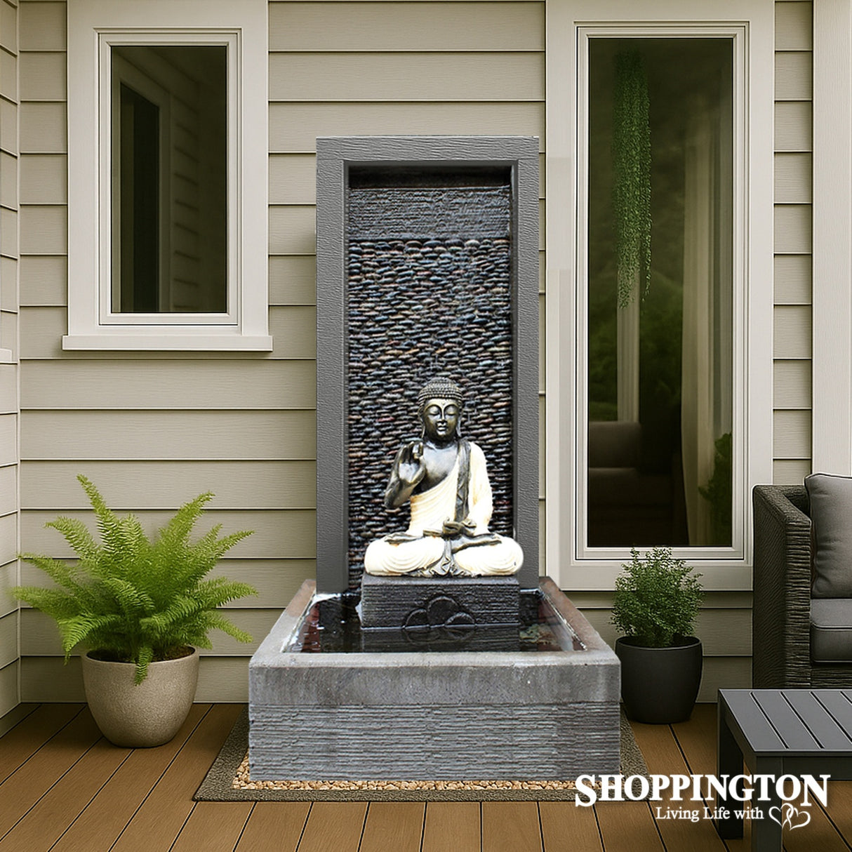 Mindfulness Meditation Water Feature (cr buddha)