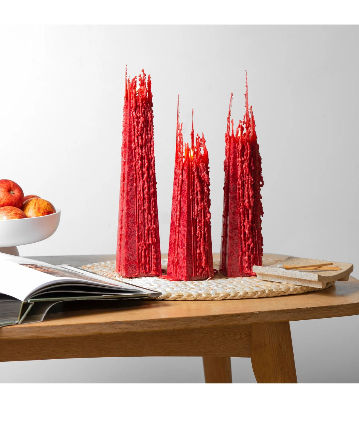 Living Light Icicle Candle - Pohutukawa